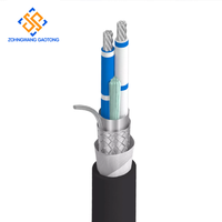 Câble de communication RS485, 1 paire torsadée, 22/24AWG, blindage feuille avec fil de drainage en option, 120Ω pour instrument PLC