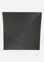 Panneau mural 3D en PVC classique moderne, imperméable et antistatique pour la décoration de la maison, plafond