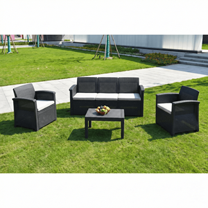 Muebles de exterior de ratán PE, precio competitivo, calidad superior, muebles de exterior de gran venta, silla de plástico para exteriores. - Product Image 6