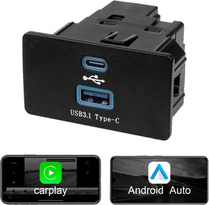 <span class=keywords><strong>New</strong></span> Arrival Ford Sync3 Giao Diện USB Kép Phương Tiện Truyền Thông Hub Hộp Loại C 3.1 USB Thay Thế Cho Ford F150 2018 - Product Image 3
