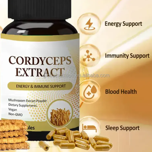 Ausreson OEM Comprimidos de Extrato Puro de <span class=keywords><strong>Cordyceps</strong></span> <span class=keywords><strong>Sinensis</strong></span>, Suplementos de Saúde por Atacado, Comprimidos de Cogumelo <span class=keywords><strong>Cordyceps</strong></span> 500mg - Product Image 2