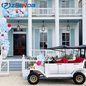 Быстрая доставка Ac 48 В 5000 Вт винтажный автомобиль 2 + 2 местный Электрический классический автомобиль для продажи - Product Image 3