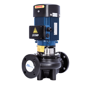 Pompe centrifuge verticale en ligne CNP série TD pour circulation d'eau chaude et climatisation, garantie 1 an, moteur 8000 L/heure - Product Image 1