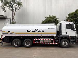 Camion-citerne de transport de carburant 20 CBM 6x4 de marque SAGMOTO, camion-citerne diesel et <span class=keywords><strong>essence</strong></span> robuste de 20 000 litres - Product Image 4