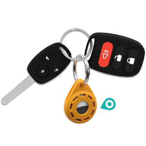 Compatible con <span class=keywords><strong>Apple</strong></span> AirTags Soft Silicone Air Tag Funda protectora Cute Air Tag Tracker Holder con llavero para bolsas Llaves - Product Image 4