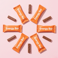 Emballages de barres imprimés personnalisés pour chocolat et barres énergétiques thermoscellage emballage de qualité alimentaire avec logo