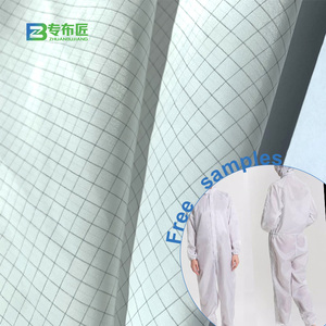 7Mm Cleanroom Antistatische Doek Esd Stof Rooster Polyester-Katoen Esd Stof Voor Veiligheid Werkkleding - Product Image 3