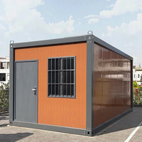 Architecture préfabriquée de colonne structurelle en acier à faible coût Maison de conteneur résidentielle extensible de conception contemporaine