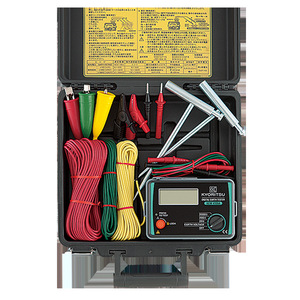 Medidor de Resistencia de Tierra Digital Kyoritsu KEW4105A, KEW4105A-H, Alta Precisión del 2%, Garantiza Mediciones Confiables Medida Ancha R - Product Image 2
