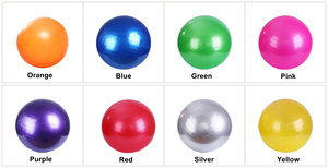 Xiamen balle de yoga personnalisée anti-éclatement <span class=keywords><strong>gym</strong></span> PVC logo personnalisé balle d'exercice 65cm vente en gros balle d'accouchement de haute qualité pour la grossesse - Product Image 3