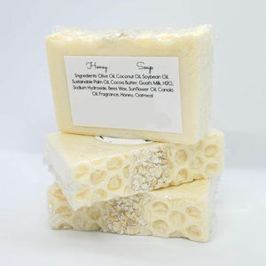 สบู่ข้าวโอ๊ต<span class=keywords><strong>นม</strong></span>แพะนมแพะทำมือสำหรับร่างกายใบหน้ามือสั่งติดฉลากตามสั่ง - Product Image 2