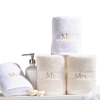 100% Cotton Hotel Face Towel Embroidery Logo Solid Color Quick-Dry & Highly Absorbent OEKO-TEX Certified Customizable Spa Gift