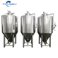 Cuve de Fermentation Grande Capacité Tonsen 500L 1000L 2000L 5000L – Équipement de Brasserie