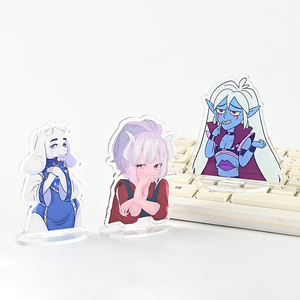 แผ่นอะคริลิคตั้งโต๊ะลายการ์ตูน ขอบใส สีตามสั่ง รูปทรงตามสั่ง ของตกแต่งบ้านสำหรับวันหยุดและของขวัญ - Product Image 3