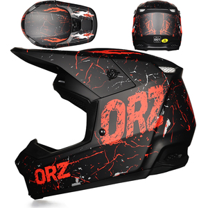 <span class=keywords><strong>Casque</strong></span> de motocross intégral pour adulte, très vendu, certifié, équipement de sécurité tout-terrain recommandé par le fabricant - Product Image 3