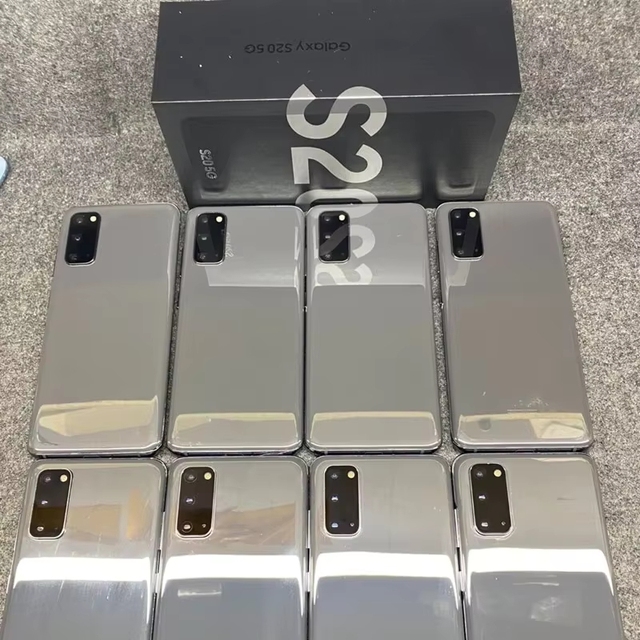 Wholesale Price Used mobile phone Smart Android Phones original S20 S10+ Good Condition With Face Recognition Feature