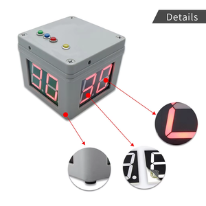 Gemi hazır 1.8 inç Mini son tasarım 4 taraflı renkler değişim Poker zamanlayıcı ile kore japonya satranç zamanlayıcı düğmesi kontrolü - Product Image 5