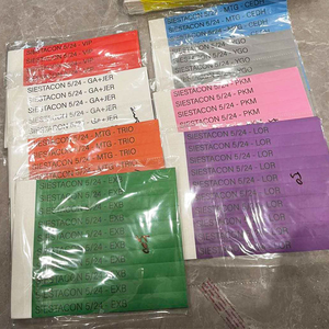 Pulsera de Papel Tyvek DuPont Impermeable con Impresión Digital, Estilo Tarjeta de Pingüino, Color Personalizado, Pulsera Promocional para Festivales de Música - Product Image 2