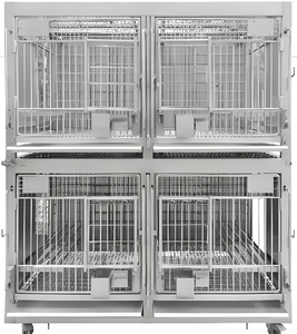 กรงสังเกตพฤติกรรมในห้องปฏิบัติการ, กรงลิงสแตนเลส, กรงสำหรับการสังเกตการเผาผลาญ - Product Image 5