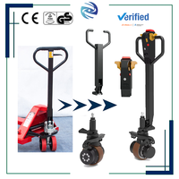 Kit d'accessoires : Poignée pour transpalettes manuels standard, poignée de conversion électrique 2 tonnes avec batterie 48V 10Ah pour modèles AF BF
