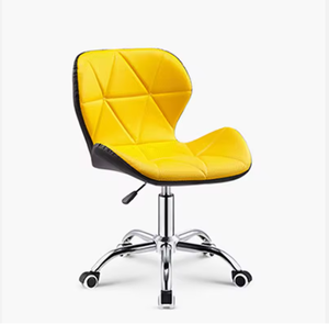 Sillas de Oficina Modernas D, Sillas Ergonómicas Industriales para Computadora y Videojuegos, Silla de Oficina Clásica de Cuero con Elevación Vertical - Product Image 4