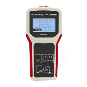 Photovoltaic panel multimeter EY800W Solar panel MPPT tester Power meter open circuit voltage