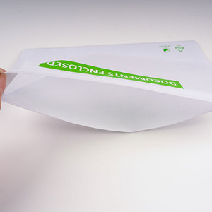 Sobres de etiquetas de envío autoadhesivas impermeables personalizadas, lista de embalaje, bolsa deslizante cerrada para facturas con cinta de fácil apertura - Product Image 4