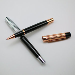 Stylos à bille en métal lourd de haute qualité, vente en gros, cadeaux promotionnels pour hôtels, stylo gel publicitaire personnalisé - Product Image 3