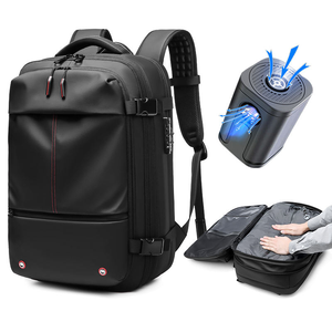 Sac à dos de voyage pour ordinateur portable en TPU Oxford imperméable, multifonctionnel, de luxe, grande capacité, avec compression à vide - Product Image 1