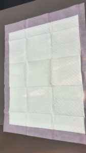 Protège-lits absorbants 3 plis 60x90cm, ultra absorbants, en tissu non tissé, pour incontinence, usage médical, SPA, ou usage domestique. - Product Image 3