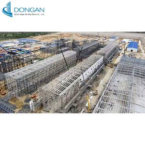 Staalconstructies geprofileerde opslaggebouwen bouwbedrijf moderne fabriekshal - Product Image 2