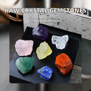 Cristaux bruts naturels, gravier, pierres précieuses, polies, roulées, gravées, forme irrégulière, décoration pour la maison et le bureau, cristal de guérison Reiki, bon - Product Image 2