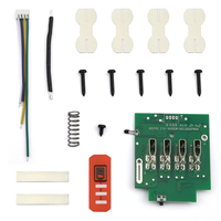 Boîtier de batterie en gros à bon prix 20V 18650*5/10, kit de boîtier en plastique avec BMS PCB pour boîtier de batterie CMCB204/CMCB202 CRA