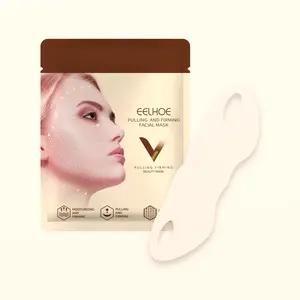 Offre Spéciale visage lifting masque facial raffermissant Double menton peau Anti-âge feuille masques complets 1 pièces