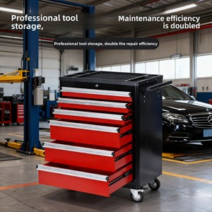 Carrito de Herramientas Personalizado para Reparación de Automóviles con 7 Cajones, Capacidad de Carga de 500 kg, Modelo de Carro Móvil KC-806 (680x460x800 mm) - Product Image 2