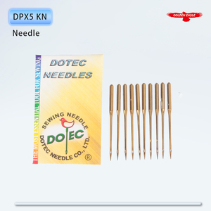 (100PCS) DPX5 KN Agujas de máquina de coser con revestimiento de titanio a prueba de calor de <span class=keywords><strong>punto</strong></span> de bola pequeño 134, 135x5, Canu: 20:05eb17, 1738 - Product Image 1
