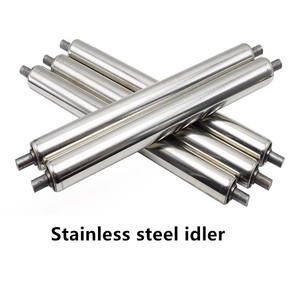 Rullo Tenditore Non Motorizzato in Acciaio Inox e Nylon, Accessori per Nastro Trasportatore per Uso Minerario - Product Image 2