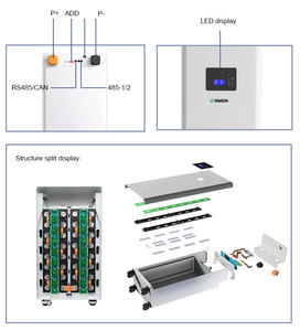 Boîtier Kit DIY Seplos 3.0 Stock Ukraine 48V Adapté Cellule 280Ah Batterie de Stockage d'Énergie Seplos MASON 280 L Boîte de Batterie LiFePO4 - Product Image 5