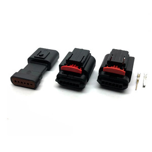Waterproof Sensor Connector For Ford Accelerator <b>Pedal</b> 1-1419168-1 1438153-5 Plastic IP20 Male Female <b>Car</b> - Product Image 1