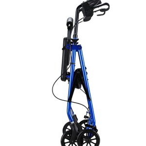 รถช่วยเดินแบบมีล้อ Conway Rollator Walker ทำจากอลูมิเนียมอัลลอยด์ 4 ล้อ พร้อมที่นั่ง สำหรับผู้สูงอายุ - Product Image 2