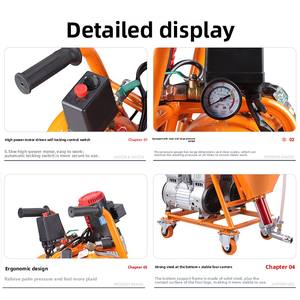 カスタマイズ可能な単一成分オイリーポリウレタンスプレー機多機能防水漏れプルーフ建設設備 - Product Image 4