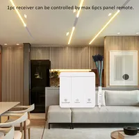 Lampu Strip LED COB WS2811 24V Efek Air Mengalir 10mm 360LED/M  Flow Chasing Fleksibel FCOB Pita LED Ribbob untuk Dekorasi Ruangan