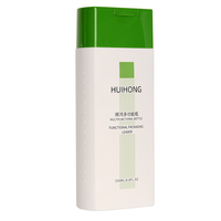 Vide Emballage Soins De La Peau 200ml 260ml 300ml 400ml 500ml vert PEHD En Plastique Lotion Bouteille w Flip Cap pour Gel Douche