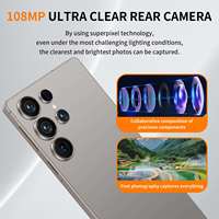 Versión Global S26 Ultra, Teléfono Inteligente Android, Deca Core, 22GB+2TB, Doble SIM, 5G, Pantalla Grande para Juegos, Batería de 6000mAh, Reconocimiento Facial
