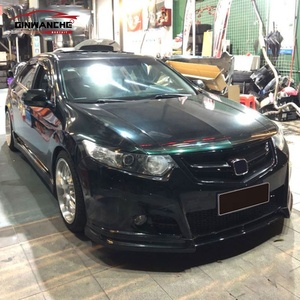 Parachoques de coche estilo Modulo de plástico PP, compatibles con Honda Spirior CU2 2009-2013, parachoques delantero, parachoques trasero, faldones laterales - Product Image 4