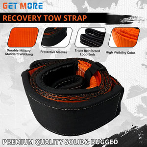 <span class=keywords><strong>3</strong></span> inch Ultimate Recovery Tow Strap voor zwaar transport, extra sterke trekband voor ATV's, UTV's, auto's en vrachtwagens - Product Image 3
