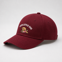 Casquette de baseball brodée avec logo d'entreprise personnalisé - Polyester/coton, unisexe, réglable, casquette de sport