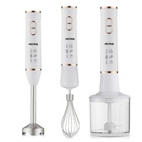 Ensemble de mixeurs AKANE, Juego De Batidora, puissance 800W, mixeur à main 3 en 1 avec 4 lames pour jus, broyage, fouettage, préparation des aliments