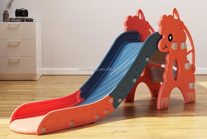 Tobogán Plegable Individual para Niños VSUCH, Tobogán Multifuncional para Interiores, Material de PE Colorido para Parques de Trampolín - Product Image 3