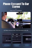 Câble Audio tressée pour casque de voiture, Aux, 0.2m 0.5m 1m 1.2m 2m 3m, personnalisé, 1.8mm, 3.5